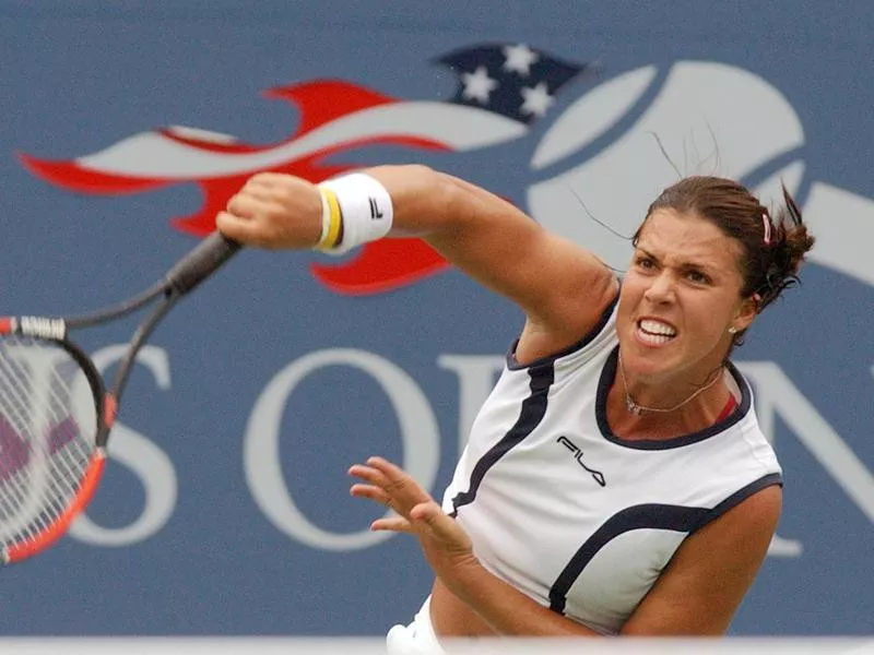 Tennis player Jennifer Capriati