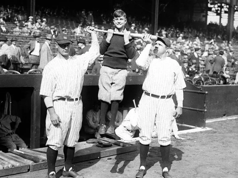 Lou Gehrig and Babe Ruth