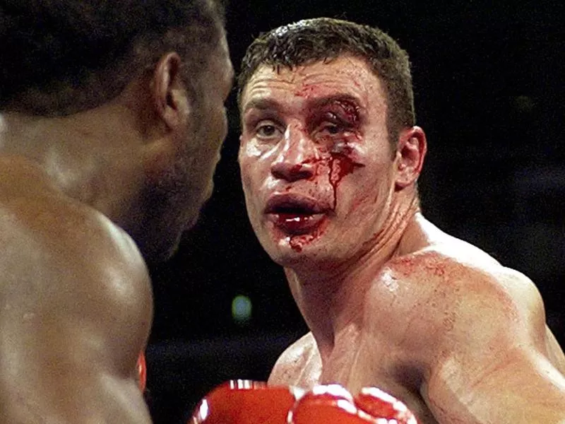 Lennox Lewis and Vitali Klitschko