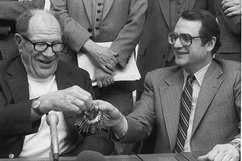 Bill Veeck and Jerry Reinsdorf