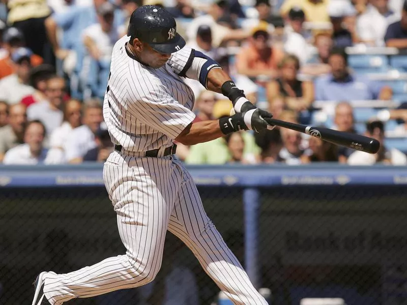 Gary Sheffield hitting