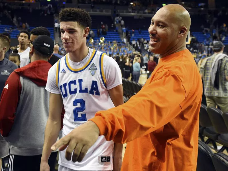 Lonzo and Lavar Ball