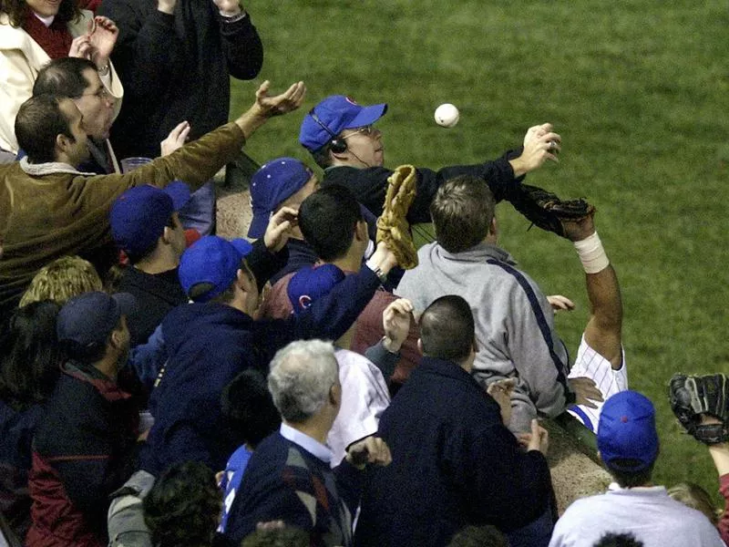 Moises Alou and Steve Bartman