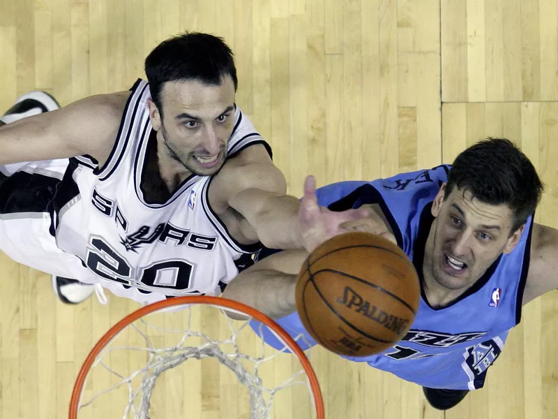 Gordan Giricek, Manu Ginobili