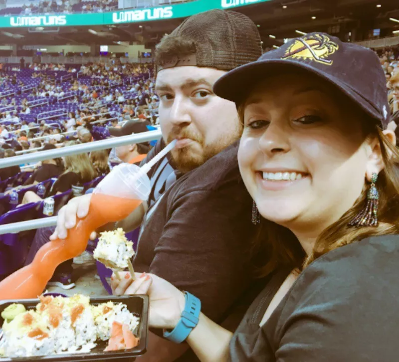 Sushi at Marlins Park