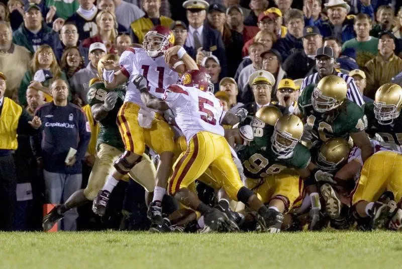 Reggie Bush and Matt Leinart