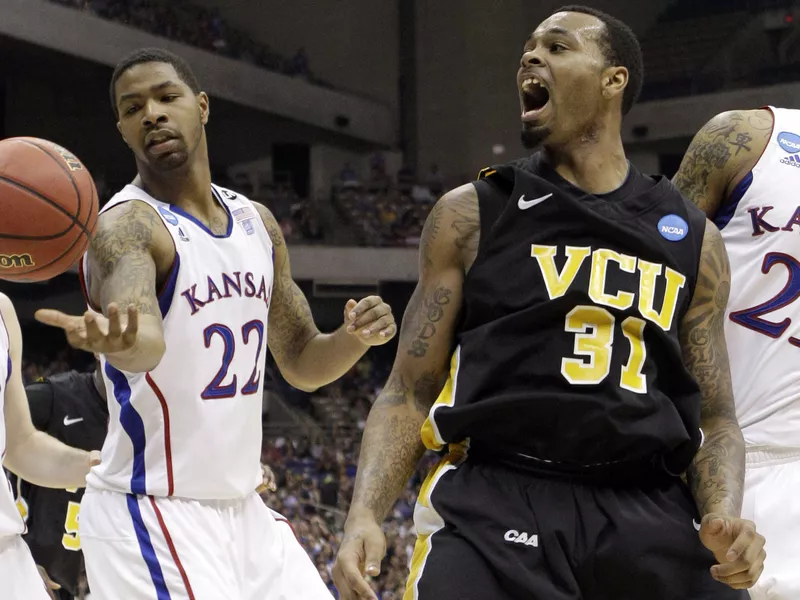 VCU versus Kansas