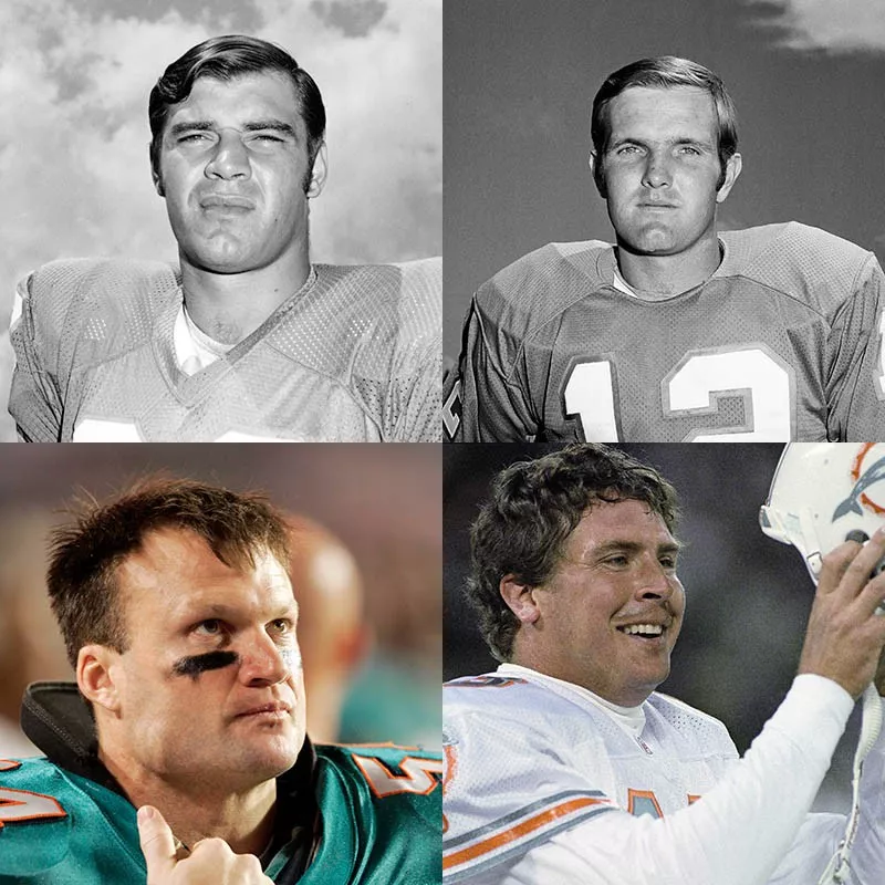 Larry Csonka, Bob Griese, Dan Marino, Zach Thomas