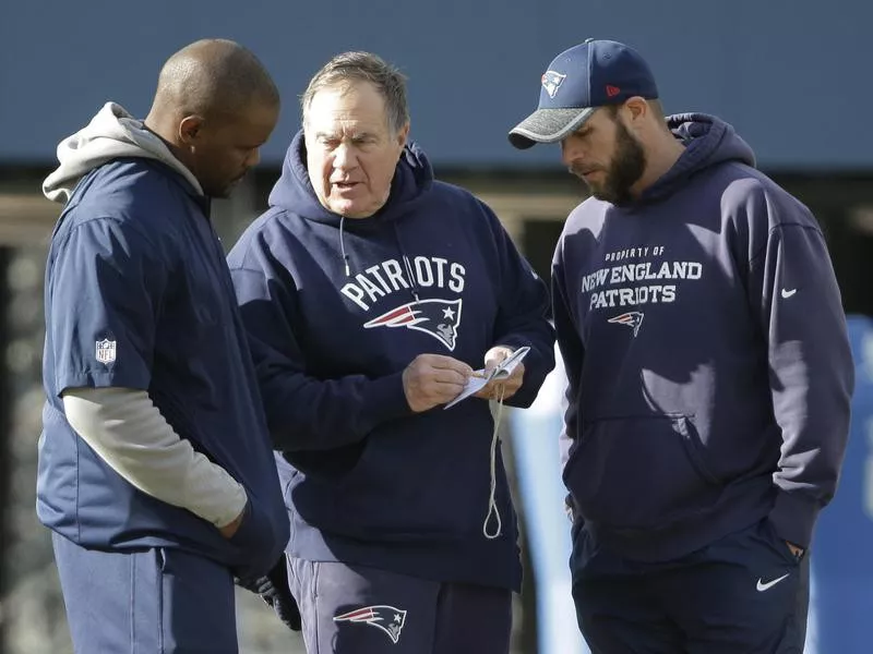 Brian Flores, Bill Belichick, Brendan Daly