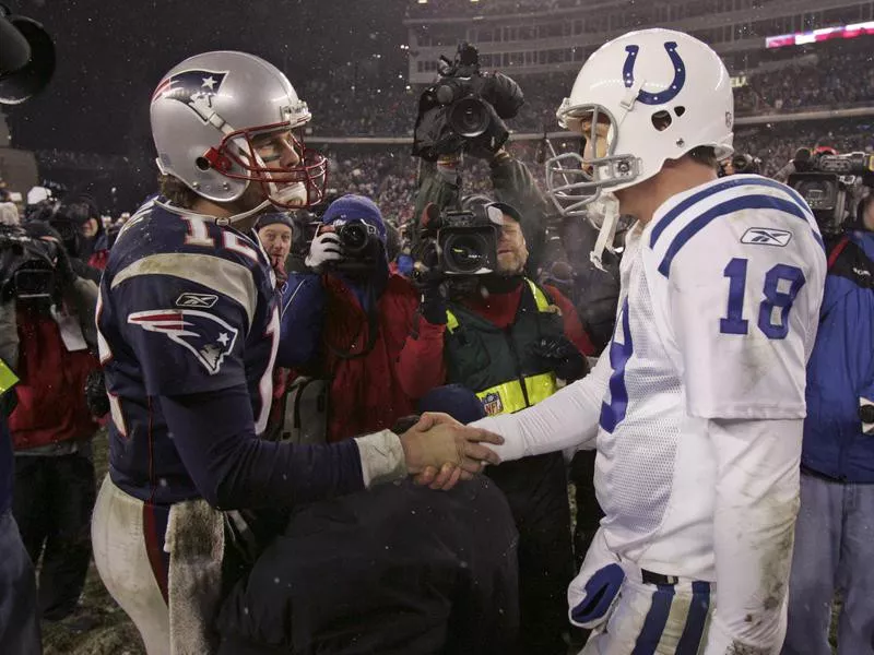 Tom Brady and Peyton Manning