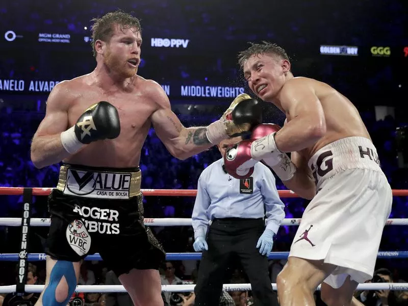 Canelo Alvarez and Gennady Golovkin