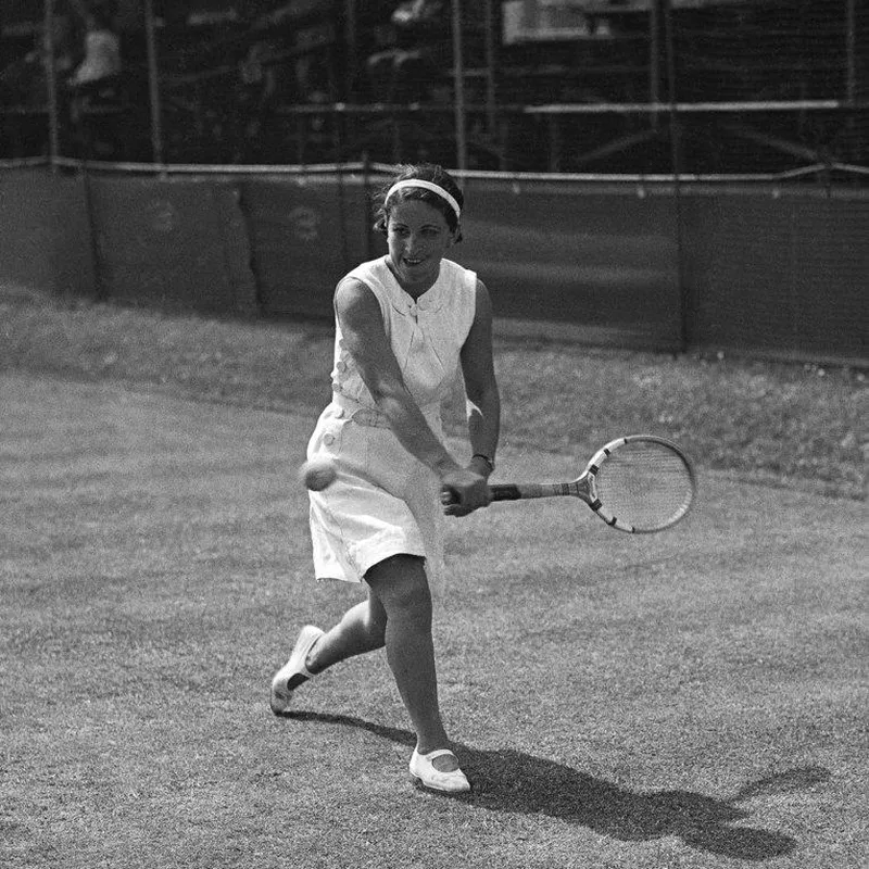 Chilean tennis player Anita Lizana