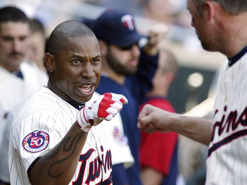 Minnesota Twins' Delmon Young