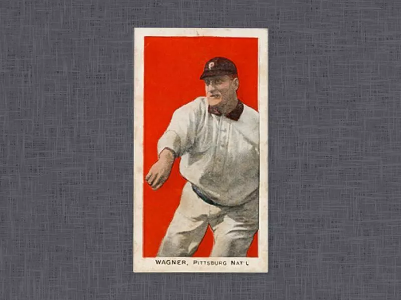 1910 Standard Caramel Honus Wagner card