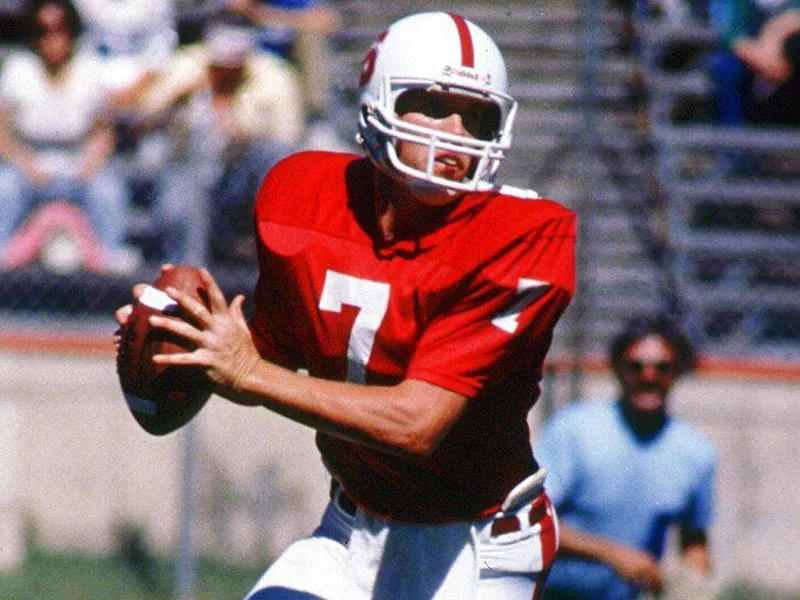 Stanford quarterback John Elway