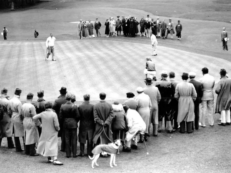 Craig Wood and Gene Sarazen