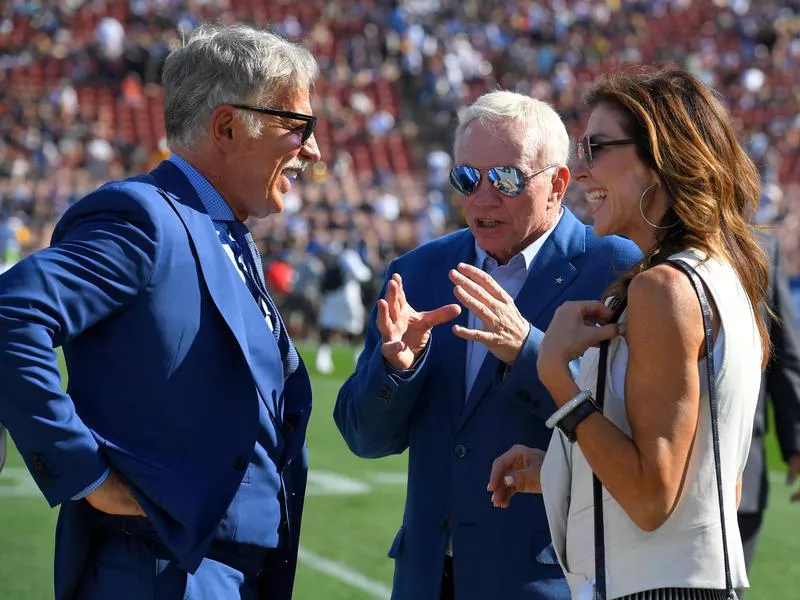 Stan Kroenke, Jerry Jones, Charlotte Jones Anderson