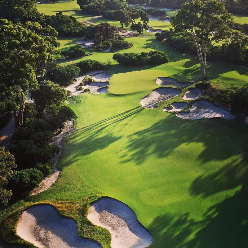 Kingston Heath aerial view