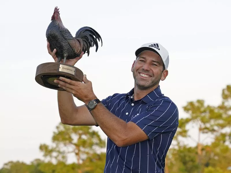 Spain's Sergio Garcia holds Sanderson Farms Championship