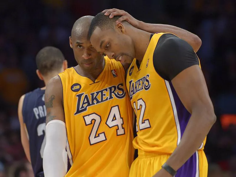 Kobe Bryant and Dwight Howard