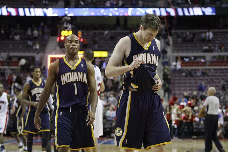 Jarrett Jack and Troy Murphy