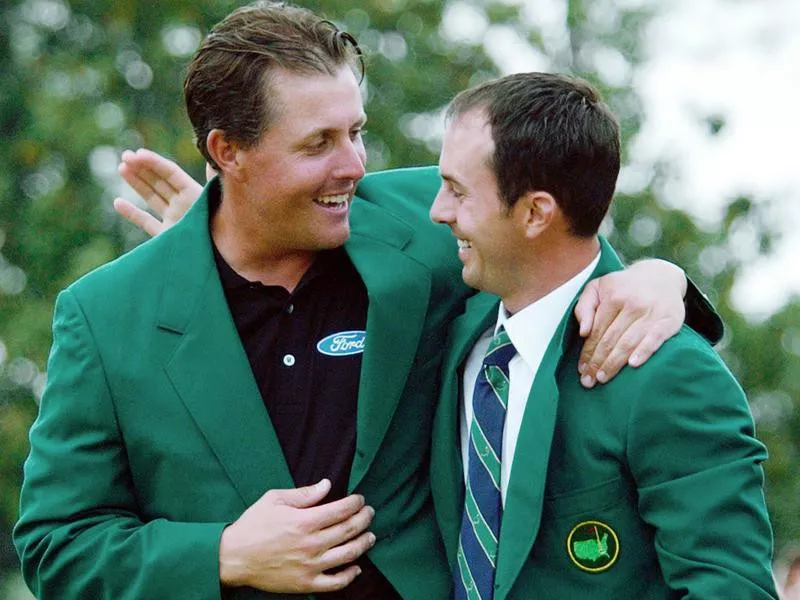 Phil Mickelson and Mike Weir