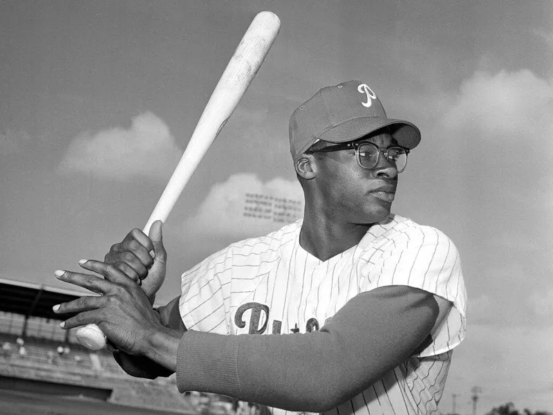 Philadelphia Phillies baseball player Dick Allen