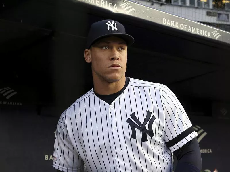 New York Yankees outfielder Aaron judge