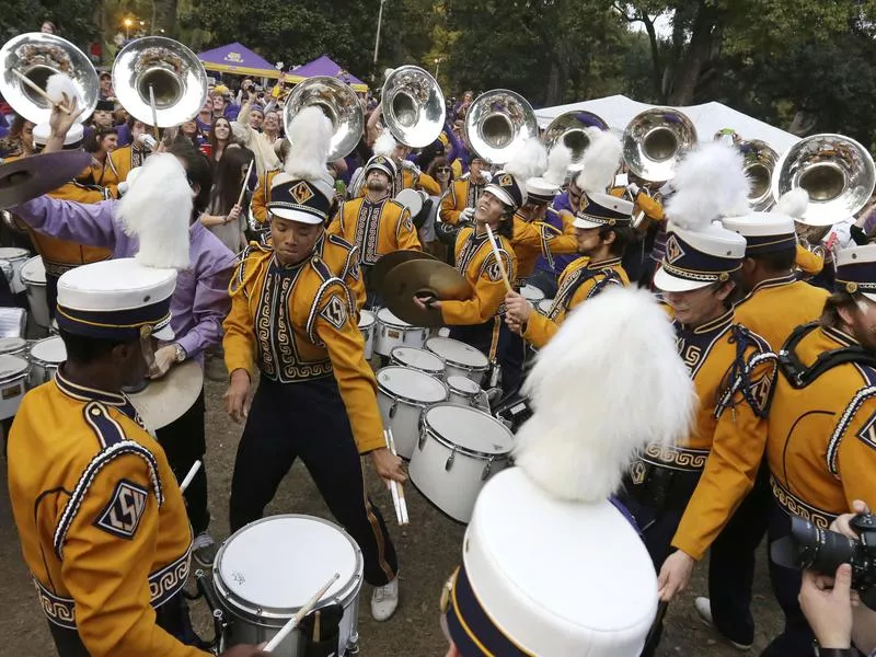 LSU marching band