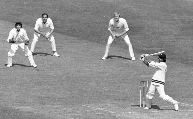 Tony Greig fielding