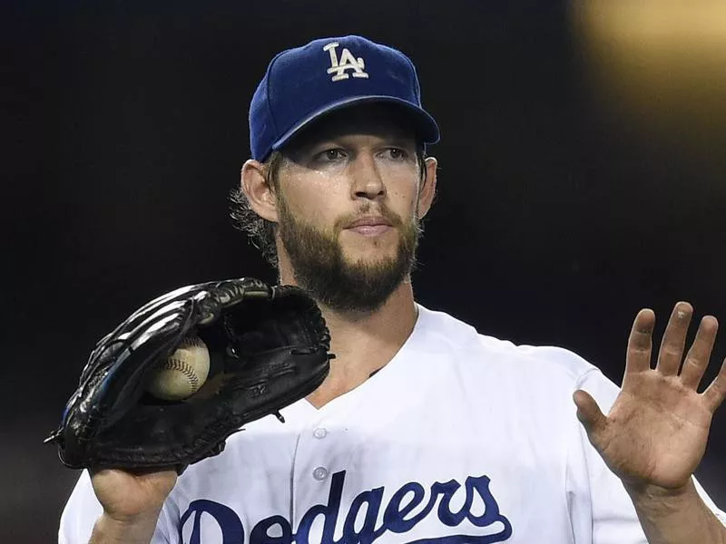 Los Angeles Dodgers pitcher Clayton Kershaw