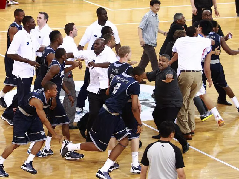 Georgetown University and Chinese national team