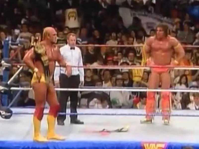 Hulk Hogan and The Ultimate Warrior