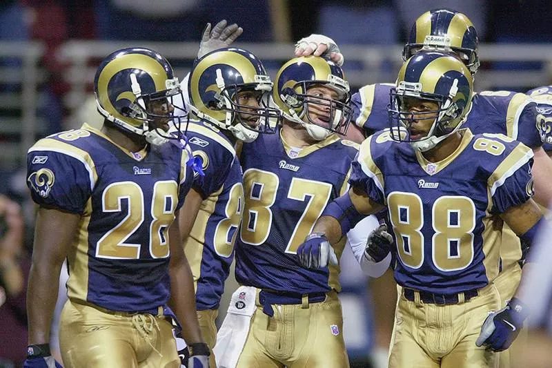 Marshall Faulk, Isaac Bruce, Ricky Proehl, Tory Holt