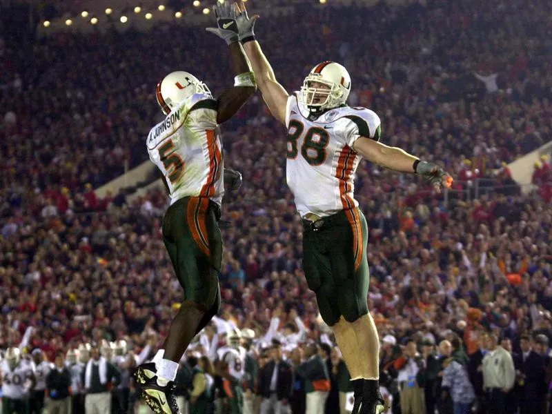 Andre Johnson and Jeremy Shockey