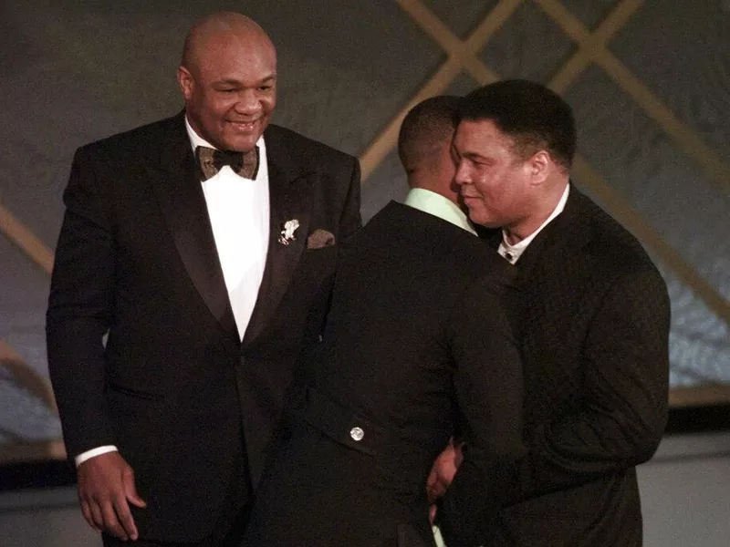 George Foreman, Will Smith, Muhammad Ali