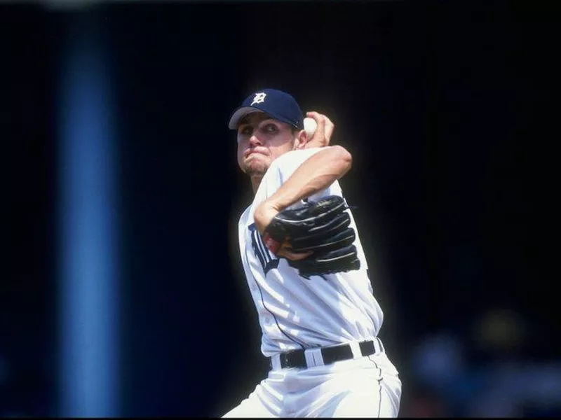 Detroit Tigers pitcher Matt Anderson