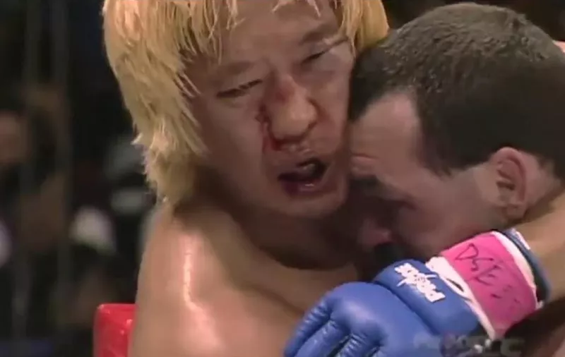 Yoshihiro Takayama and Don Frye