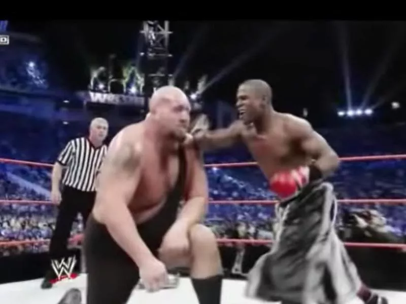 Big Show and Floyd Mayweather