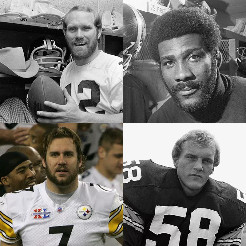 Terry Bradshaw, Joe Greene, Jack Lambert, Ben Roethlisberger