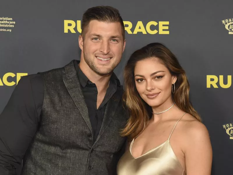 Demi-Leigh Nel-Peters and Tim Tebow