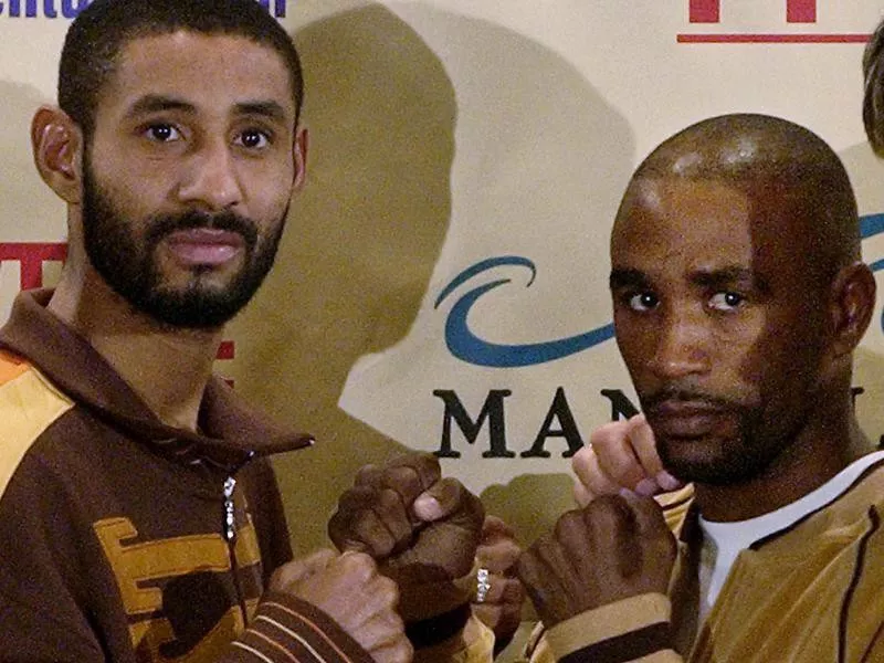 Diego Corrales and Joel Casmayor