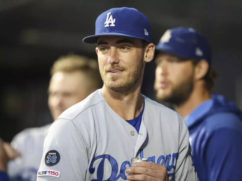 Los Angeles Dodgers outfielder Cody Bellinger