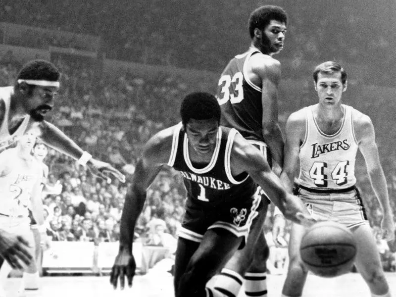 Oscar Robertson and Lew Alcindor