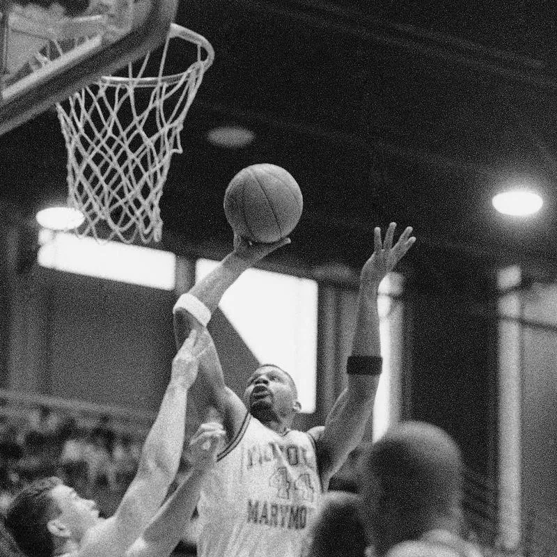 Hank Gathers in 1990