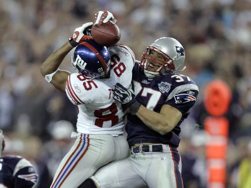 David Tyree and Rodney Harrison