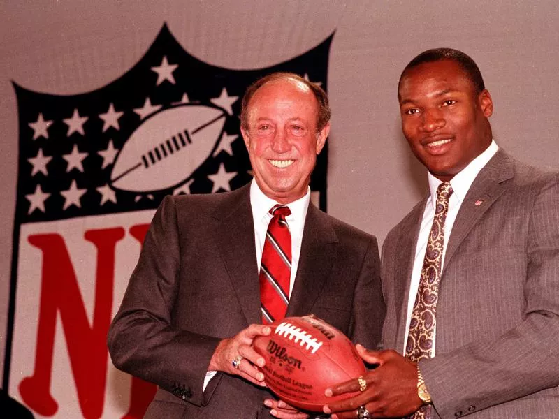 Pete Rozelle and Bo Jackson