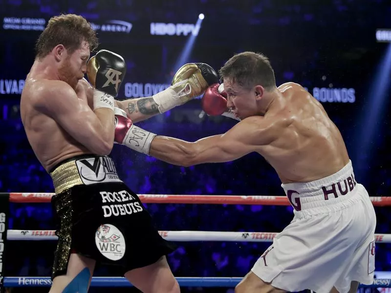 Canelo Alvarez and Gennady Golovkin