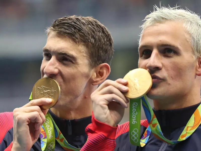 Michael Phelps and Ryan Lochte