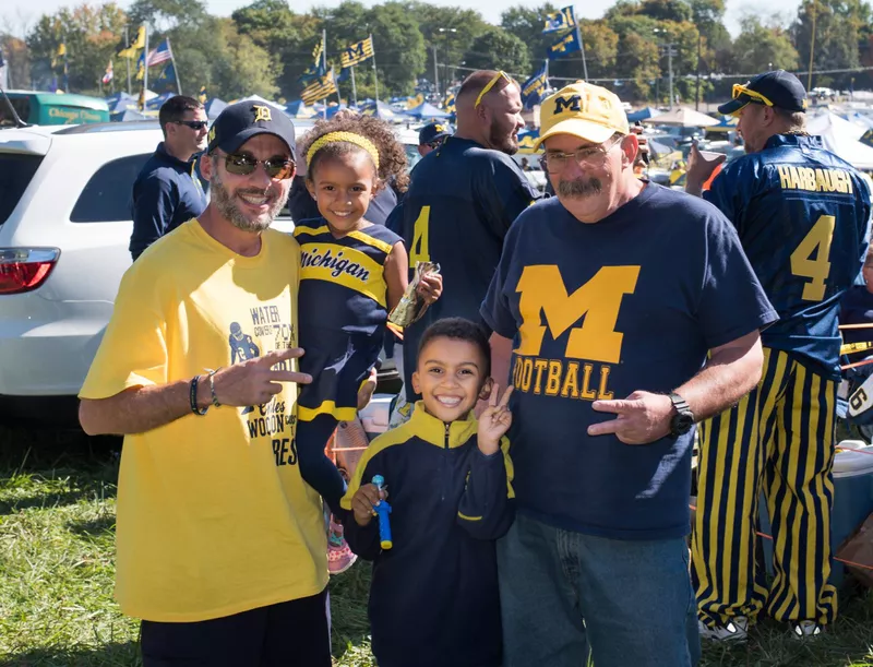 University of Michigan fans feeling pumped